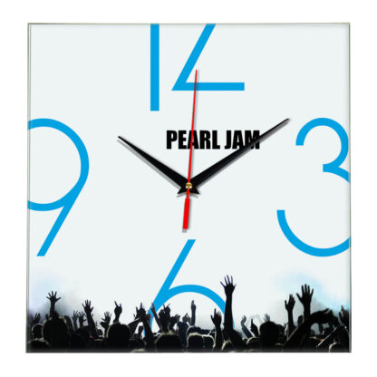 Pearl jam настенные часы 8