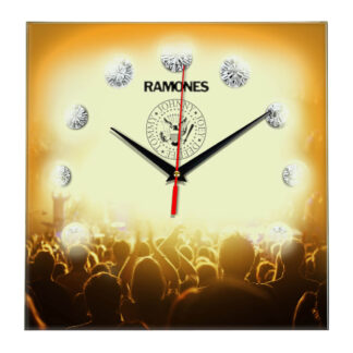 Ramones настенные часы 12