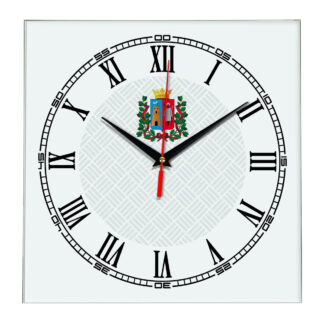 Сувенир настенные часы из стекла Ростов-на-Дону 17