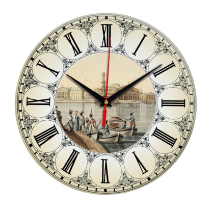 Часы настенные «Река Нева»
