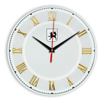 Часы на стену с римскими цифрами Салехард 01