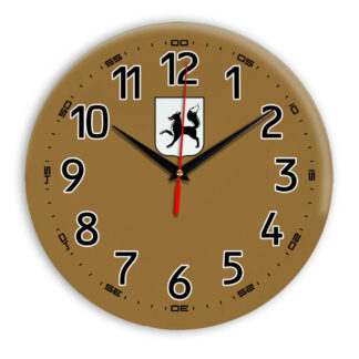 Интерьерные часы — герб Салехард 11