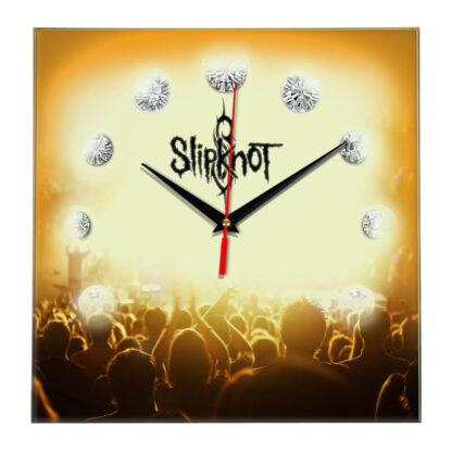 Slipknot настенные часы 12
