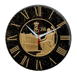 Часы настенные «Эрмитаж в золотом»