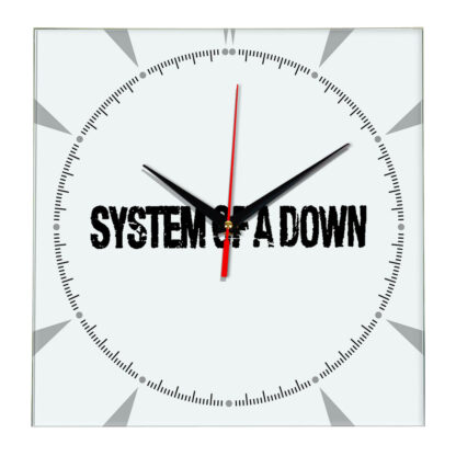 System of a down настенные часы 2
