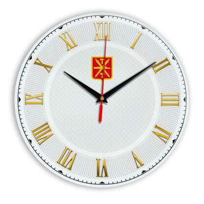 Часы на стену с римскими цифрами Тула 01