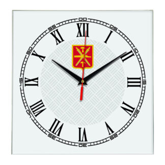 Сувенир настенные часы из стекла Тула 17
