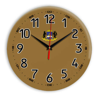 Интерьерные часы — герб Тюмень 11