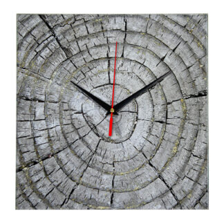 Дизайнерские настенные деревянные часы «WoodGlass» 10