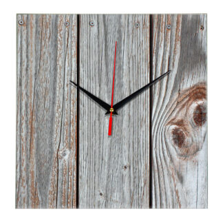 Дизайнерские настенные деревянные часы «WoodGlass» 12
