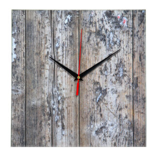 Дизайнерские настенные деревянные часы "WoodGlass" 14