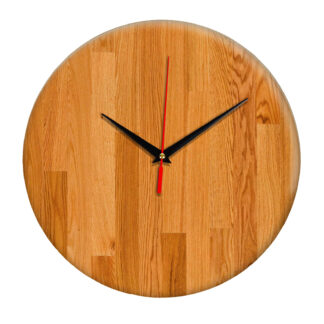 Дизайнерские настенные деревянные часы "WoodGlass" 20