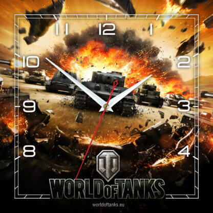 часы настенные World of Tanks