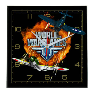 Настенные часы «world-of-warplanes»