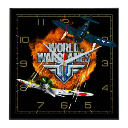 Настенные часы «world-of-warplanes»