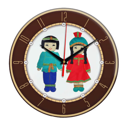 Часы настенные «Национальный костюм Якутии»