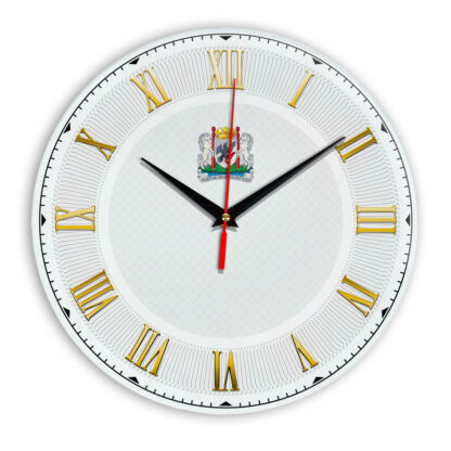 Часы на стену с римскими цифрами Якутск 2-01