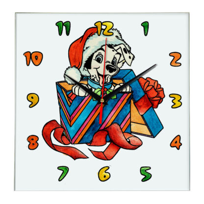 Часы раскраска для детей «Лучший новогодний подарок»
